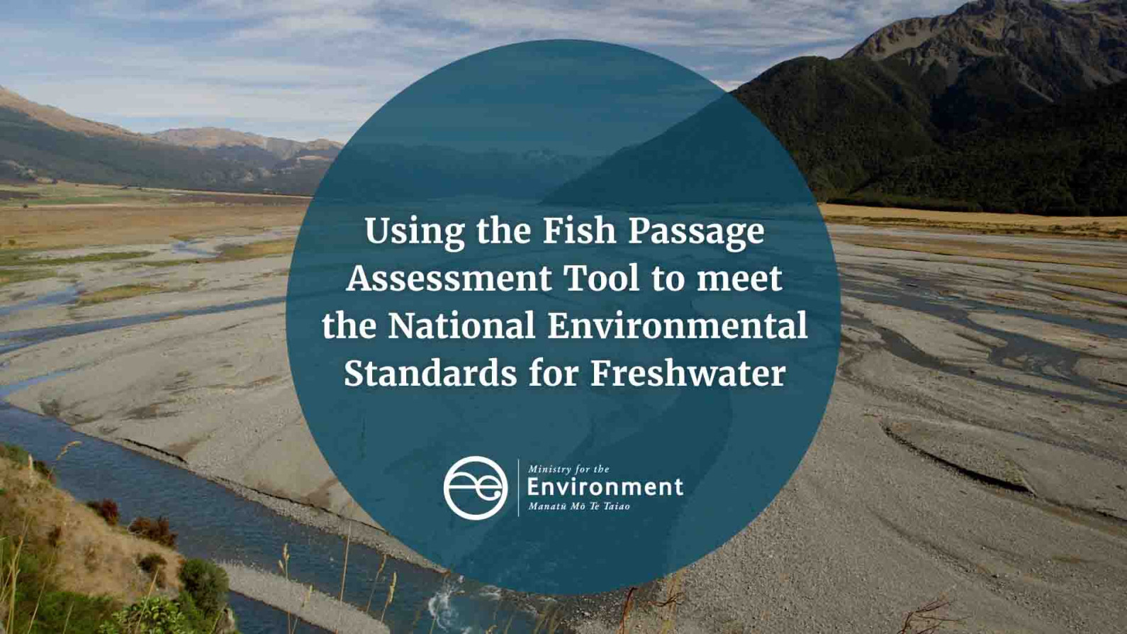 Fish Passage Ministry For The Environment