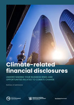 COVER thumbnail climate related financial disclosures summary of submissions