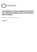 Considering a future spatial fonitoring in New Zealand cover