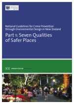 Cover for national guidelines for crime prevention through environmental design in new zealand