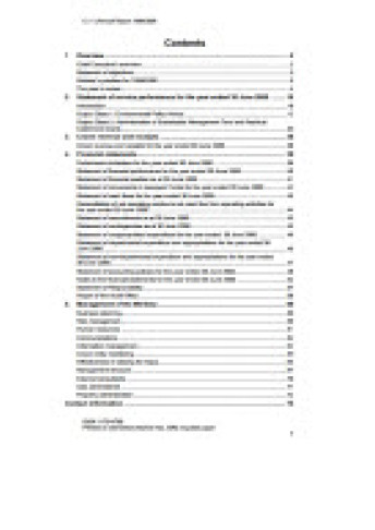 Cover for report of the ministry for the environment year ending 30 june 2000