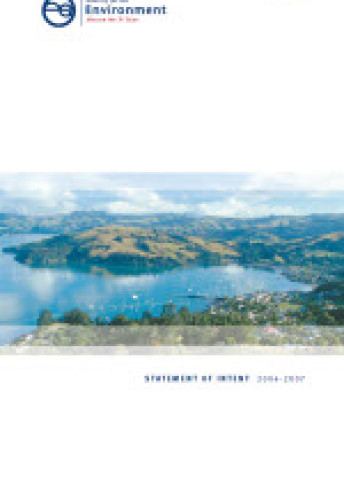 Cover for statement of intent 2004 2007