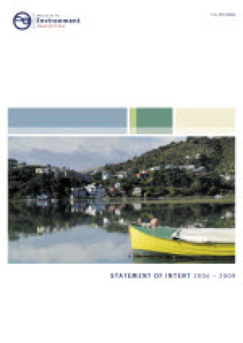 Cover for statement of intent 2006 2009