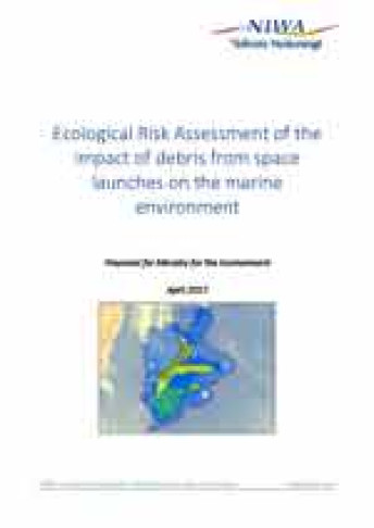 Cover of Niwa report