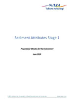 Cover Sediment Attributes Stage