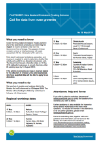 Emissions trading bulletin 18