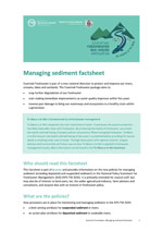 FS31 Managing sediment factsheet final cover