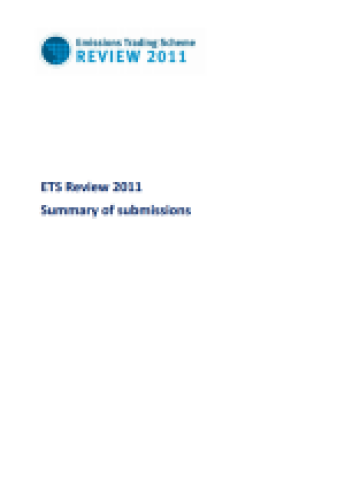 NZETSreview summary submissions