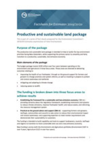 Productive and sustainable land package thumbnail 150