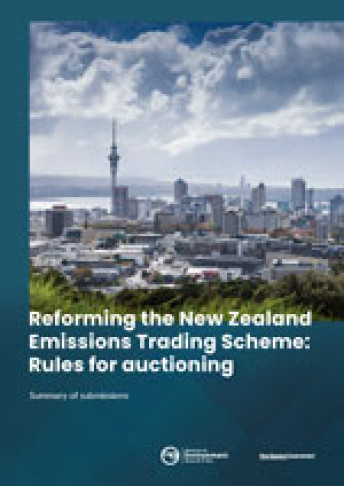 Reforming the nzets rules for auctioning technical summary of submissions cover thumbnail 0