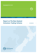 Report on the New Zealand Emissions Trading Scheme 2011 cover