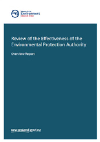 Review of the Effectiveness of the cover