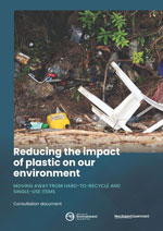 Web cover Reducing the imapct of plastics