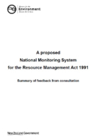 a proposed nms summary of feedback cover