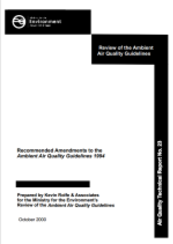 ambient air amendments oct00