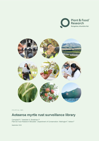 aotearoa myrtle rust surveillance library cover