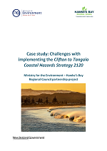 challenges with implementing the Clifton to Tangoio Coastal Hazards Strategy 2120 case study cover thumbnail