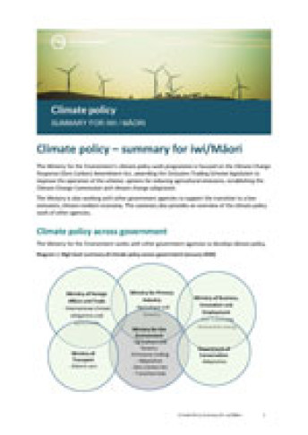 climate kaupapa summary january 2020 thumbnail