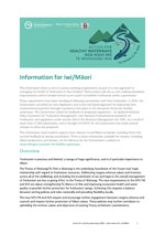 cover action for healthy waterways information for iwi maori thumbnail