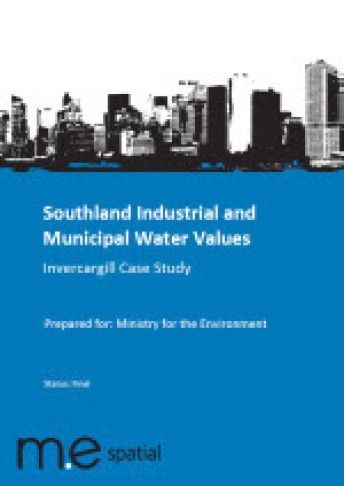 cover for southland industrial and municipal water values
