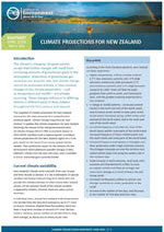 cover snapshot climate projections