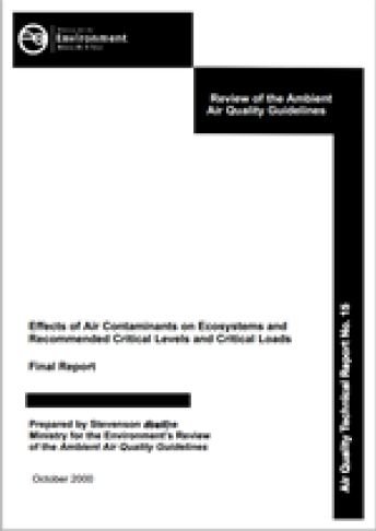 ecosystem effects oct00