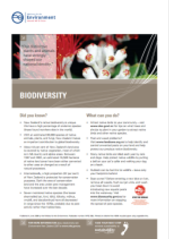enz07 biodiversity info sheet jun08