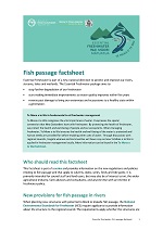 essential freshwater fish passage factsheet thumbnail