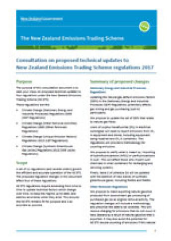 ets tecnical regs consultation 2017 cover
