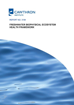 freshwater ecosystem health framework cover web
