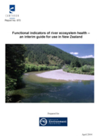 functional indicators of river ecosystem health interim guide cover web