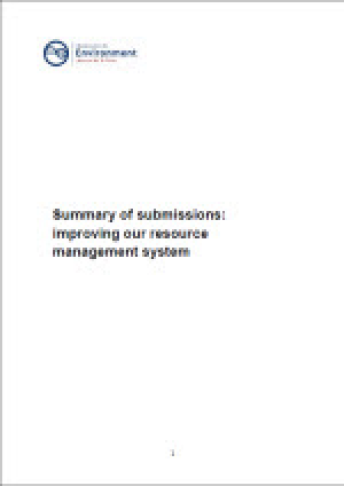 improving our resource management system summary submissions