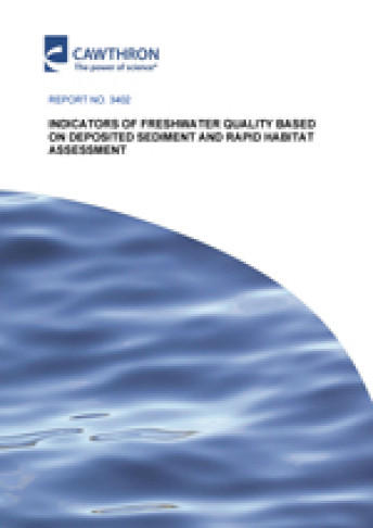 indicators of freshwater quality cover web