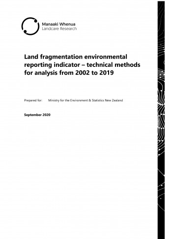 land fragmentation report cover