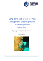 long term indicators for non indigenous species in marine systems cover web