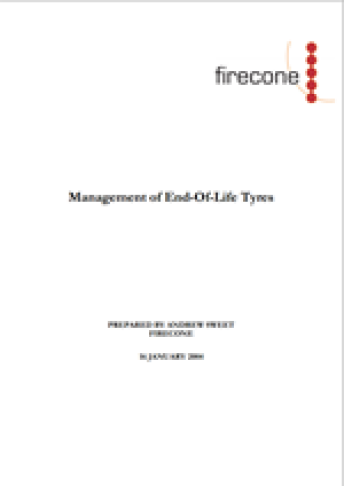 management end of life tyres jan04