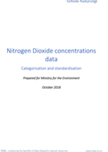 nitrogen dioxides concentrations data cover web
