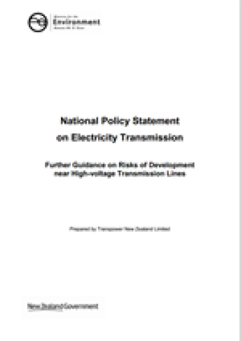 nps electricity transmission further guidance dec 12