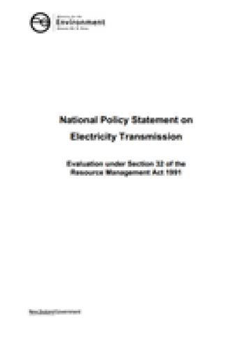 nps electricity transmission s32 evaluation mar08