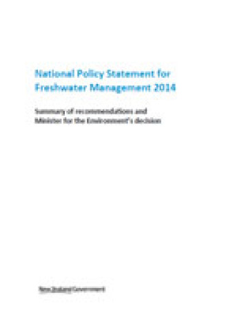 nps fw summary of recommendations cover