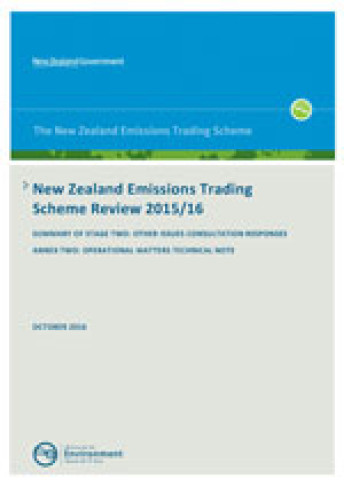 nz ets summary stage two annex two operational matters cover