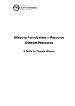 participation resource consent tangata whenua mar05