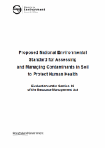 propsed nes assess manage contaminants in soil