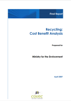 recycling cost benefit analysis apr07