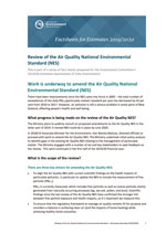 review of air quality national environmental standard thumbnail