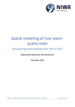 spatial modelling of river water quality state cover