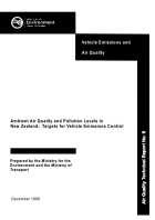 targets for vehicle emissions dec98