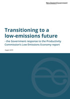 transitioning to a low emissions future cover