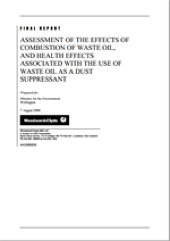 used oil dust suppressant aug00