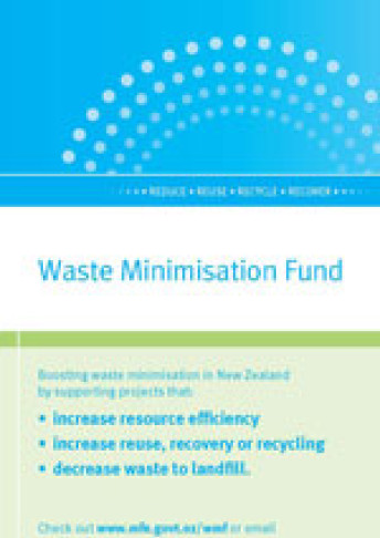 waste fund leaflet cover